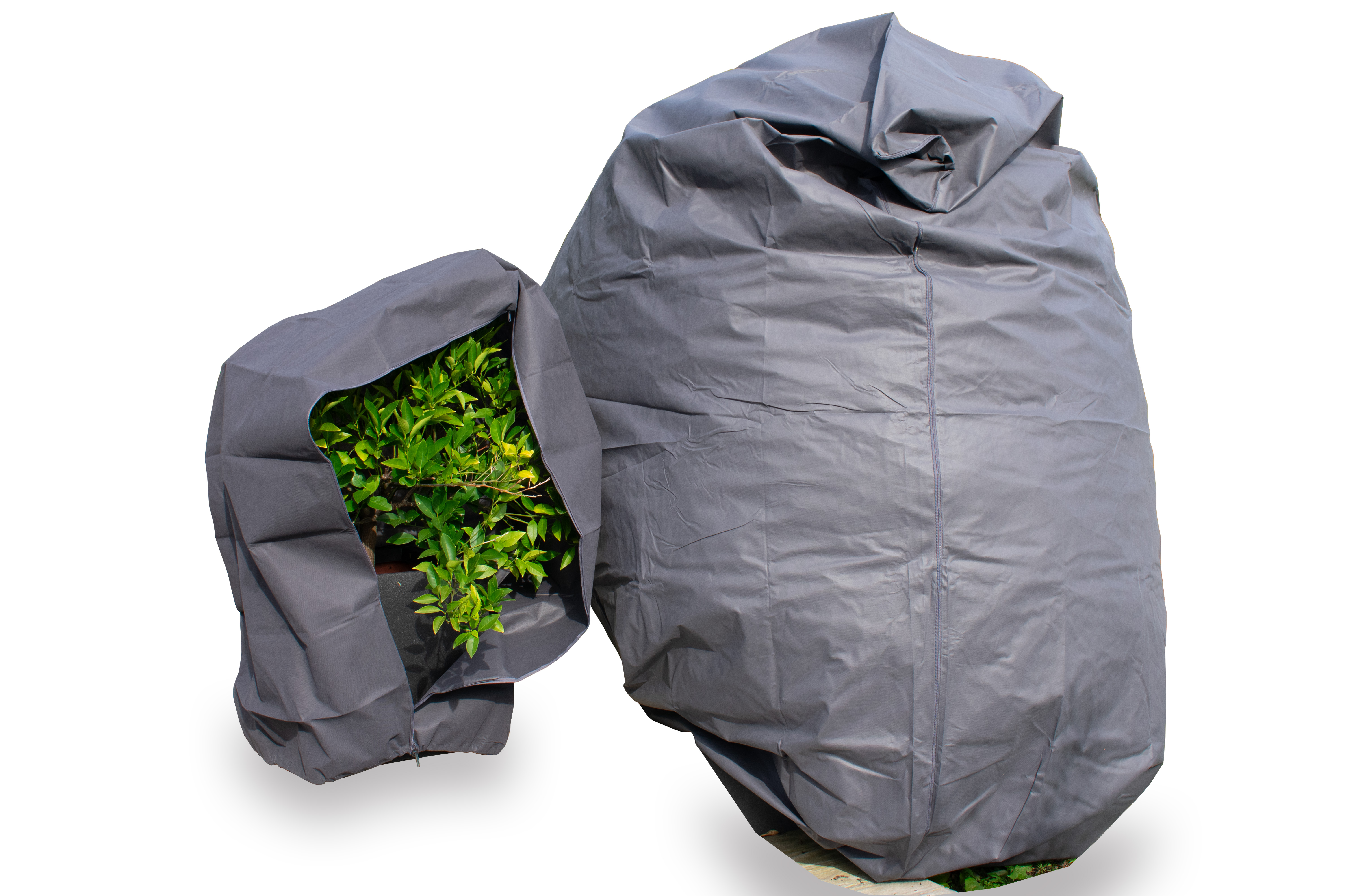 300 x 360 cm Premium XXL Winterschutz für Pflanzen, grau, draußen, Reißverschluss, Zugband 300 x 360 cm Premium XXL Winterschutz für Pflanzen, grau, draußen, Reißverschluss, Zugband