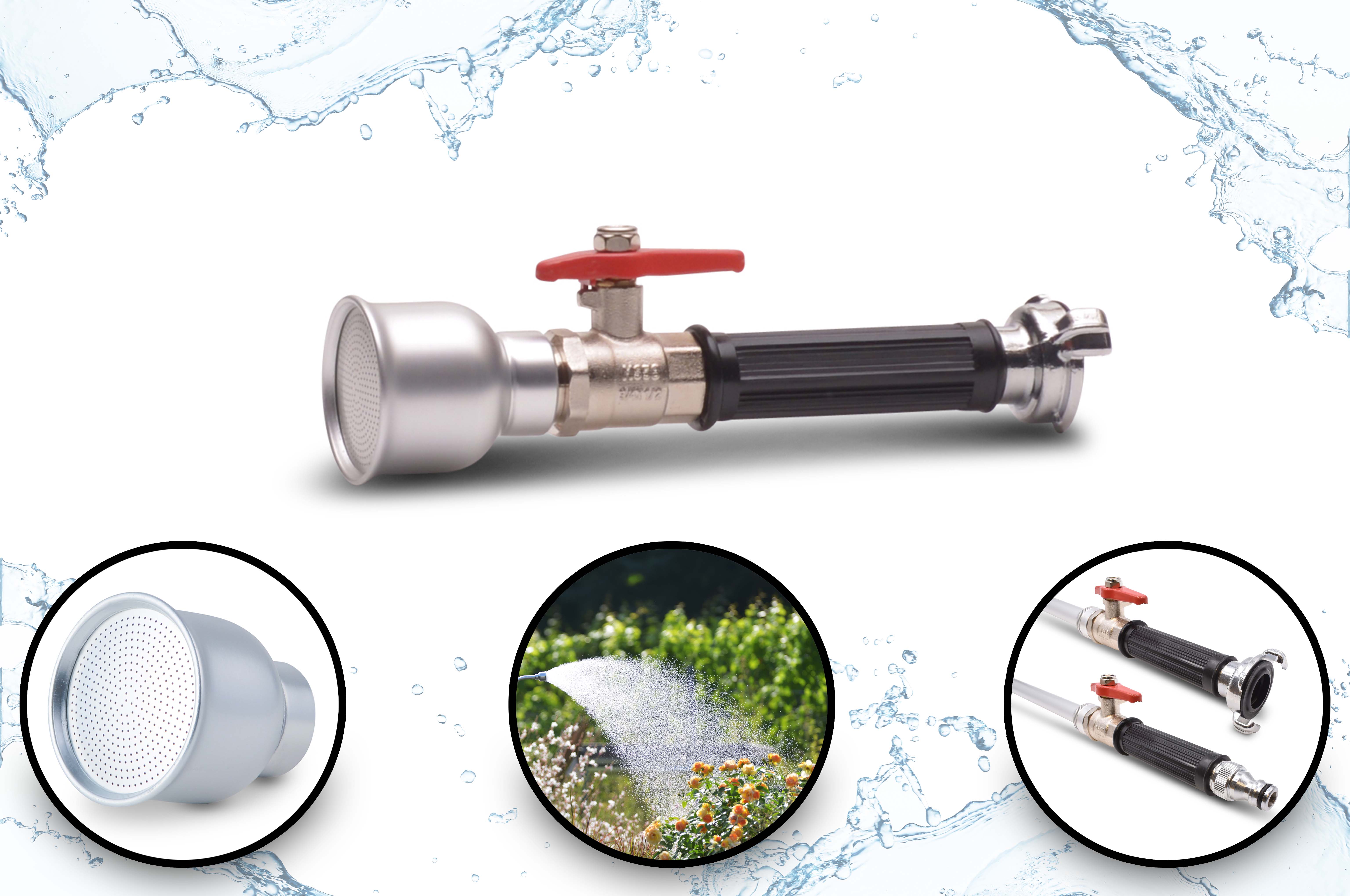 Kompakt K - Gießstab | Gießgerät | Gartenbrause | Pflanzenbewässerung | System GEKA Kompakt K - Gießstab | Gießgerät | Gartenbrause | Pflanzenbewässerung | System GEKA